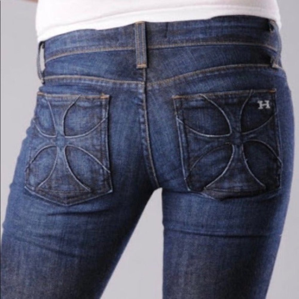 Habitual low rise straight leg jeans (Made in USA)